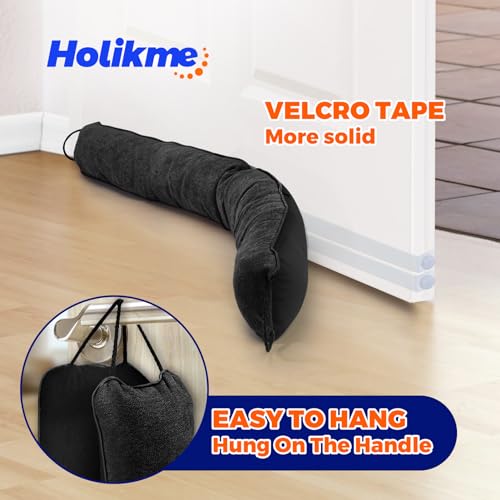 Weighted Door Draft Stopper 36-Inch - Under Door Seal & Noise Blocker
