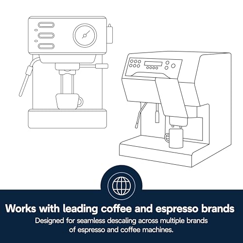 Universal Coffee & Espresso Machine Descaler Solution - 16.9 oz