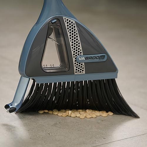 2-in-1 Cordless Electric Broom and Vacuum for Hard Floors and Pet Hair