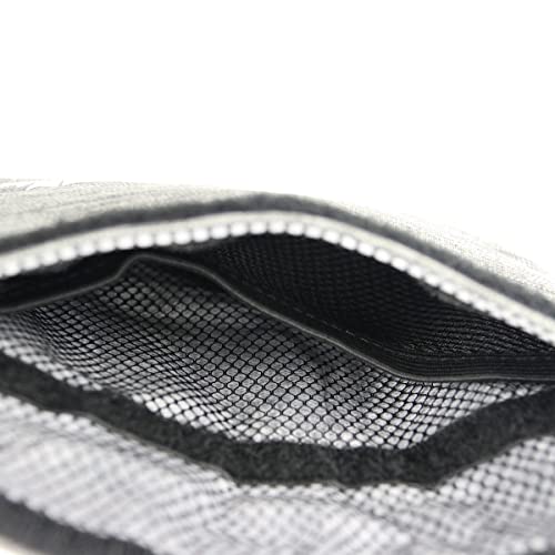 Smell Proof Storage Bag with Carbon Lining - 7x6 Inch Odorless Pouch