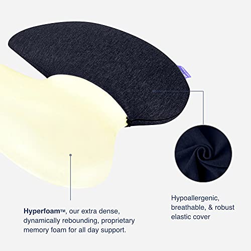Ergonomic Lumbar Support Pillow for Back Pain Relief - Adjustable Strap