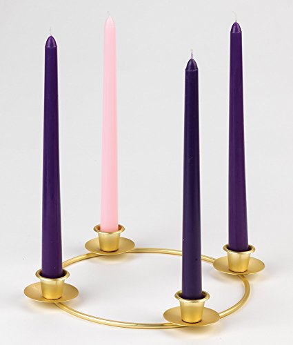 10.5-Inch Advent Wreath Ring Frame for Christmas Decorations