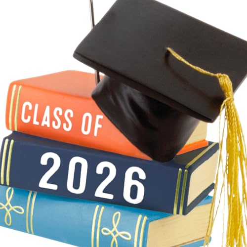 Hallmark Graduation 2026 Ornament - Cap & Books Keepsake
