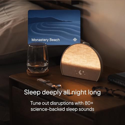 Sunrise Alarm Clock and White Noise Sound Machine with Dimmable Smart Light