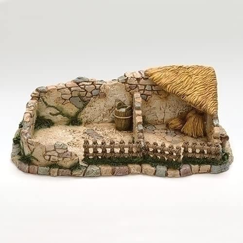 Fontanini 7.5in Nativity Figure Corral Set Hand Painted