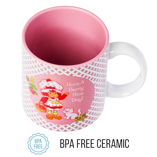 Silver Buffalo Have a Berry Nice Day Strawberry Shortcake Mug 20oz