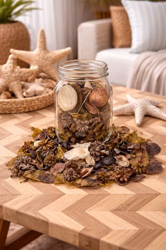 Sandalwood Scented Decorative Potpourri - 4 oz Home Fragrance