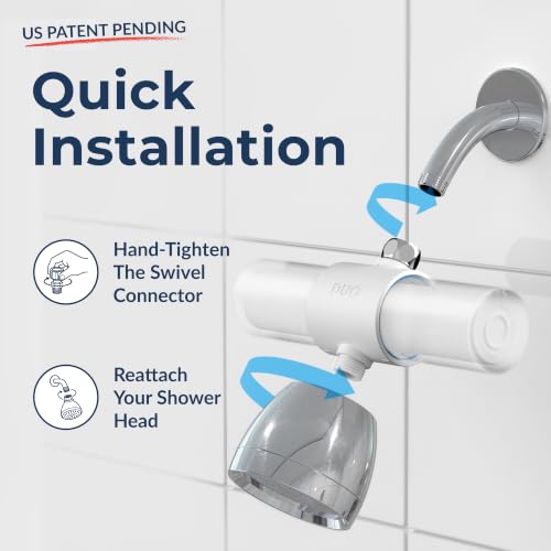 Weddell Duo Shower Filter Replacement Cartridges 2+2 Pack NSF Certified