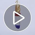 Handcrafted Glass Baguette Christmas Ornament, French Bread Tree Decoration