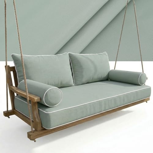 Outdoor Daybed Cushion Cover Set, Water-Resistant Twin Size
