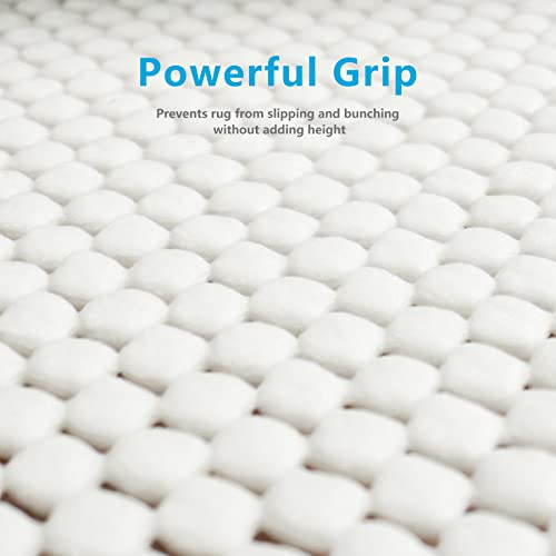 Non-Slip Rug Pad 2x3 Feet - Extra Thick Anti-Skid Carpet Gripper for Floors