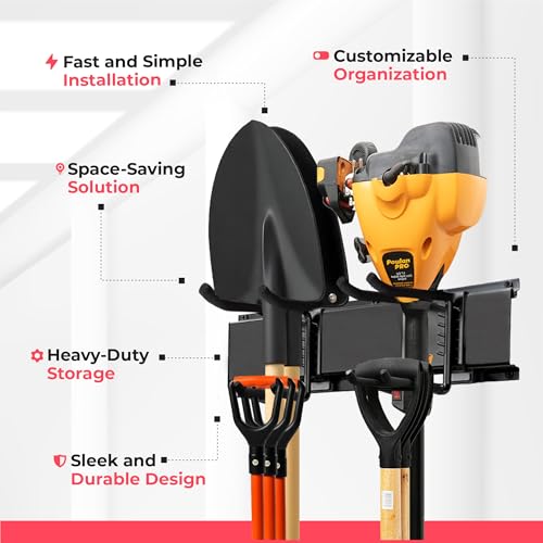 Garage Wall Organizer 48-Inch Heavy Duty Tool Hanger Rack