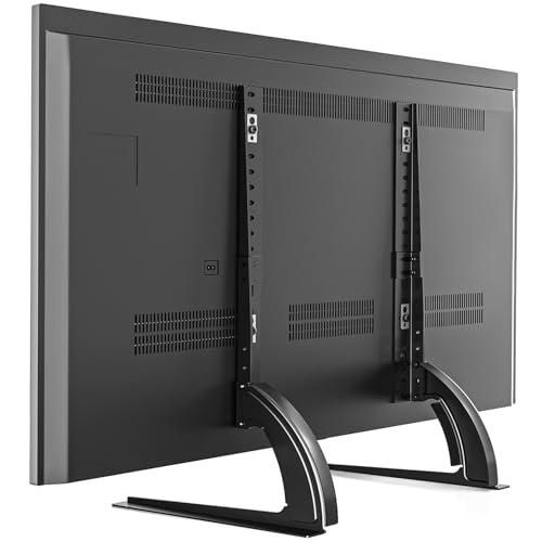 Universal Tabletop TV Stand Mount for 22-65 Inch TVs, Height Adjustable Legs