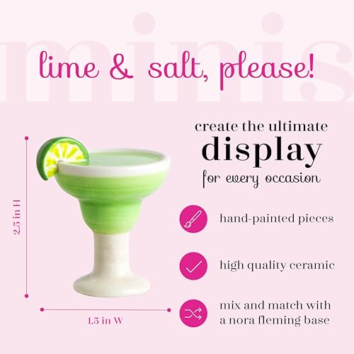 Decorative Margarita Mini Ornament for Serving Platters