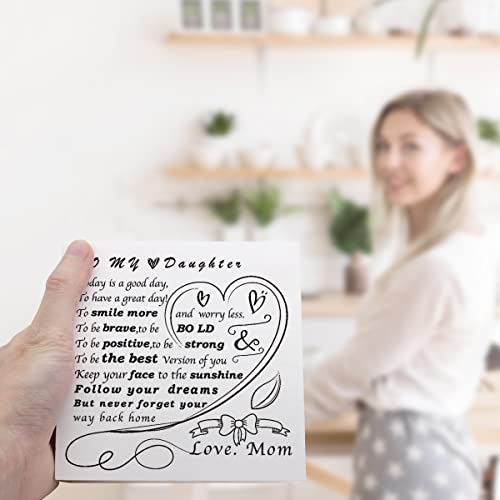 Follow Your Dreams Wooden Plaque Sign - Daughter Gift from Mom, Home Office Decor