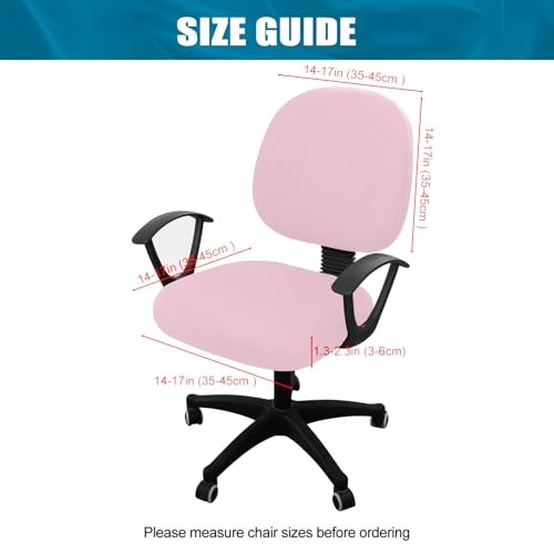 Stretch Printed Office Chair Cover - Soft, Washable & Non-Slip