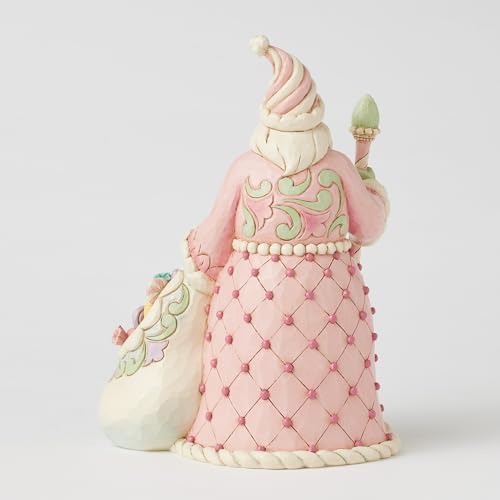 Jim Shore Heartwood Creek Santa Figurine with Sweets, 9.45 Inch Christmas Decor