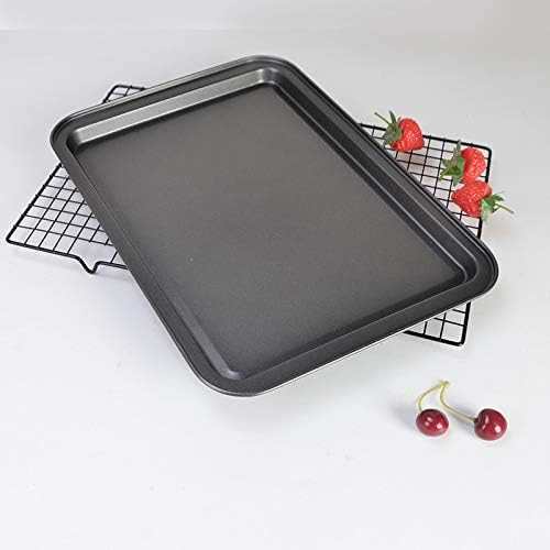 Shinsin Nonstick Baking Sheets - Set of 3 Mini 8-Inch Carbon Steel Cookie Pans | Easy Clean & Dishwasher Safe