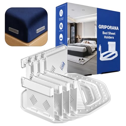 Non-Slip Bed Sheet Holders - Strong Universal Mattress Gripper
