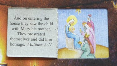 No Room at the Inn Advent Calendar 14x11 (Nativity Bible Text) Vermont Christmas Co. — Countdown to Christmas
