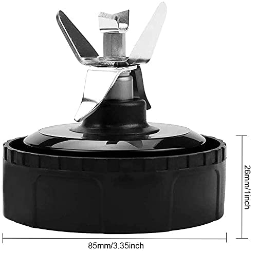 6-Fin Extractor Blade Assembly for 16 oz Blender Cups, 3.35-inch Diameter