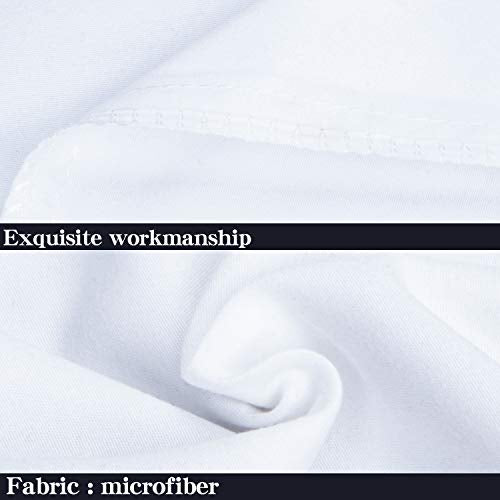 NTBAY Queen Microfiber Pillowcases (4-Pack) - Soft Brushed Envelope Closure