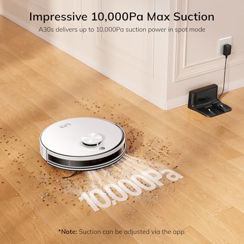 Robot Vacuum with LiDAR Navigation, 10000Pa Suction, and App Control