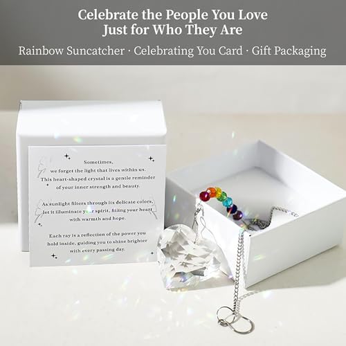 Crystal Suncatcher Ornament - Sentimental Birthday Gift for Her