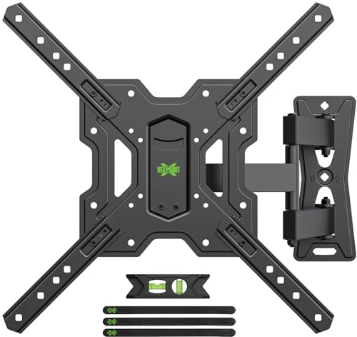 Full Motion TV Wall Mount Bracket for 26 to 65 Inch TVs, VESA 400x400
