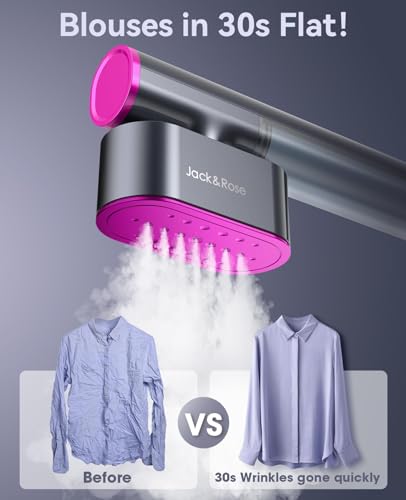 Jack & Rose Portable Travel Clothes Steamer & Iron 2-in-1
