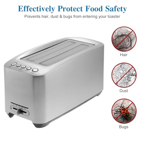 Universal Silicone Toaster Cover - Heat-Resistant Dust Protector for Toasters