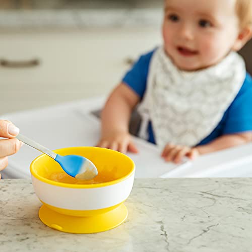 Heat Sensing Baby Feeding Spoons with Soft Tips, 4 Pack