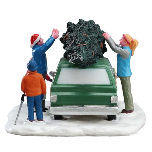 Lemax Christmas Village Tree Transport #43081 Polyresin Figurine