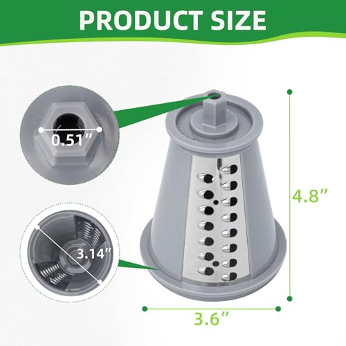 Medium Shred Cone Replacement for Electric Food Shredder Slicer