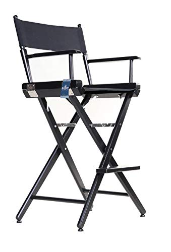 30-Inch Professional Director's Chair, Foldable Bar-Height Chair