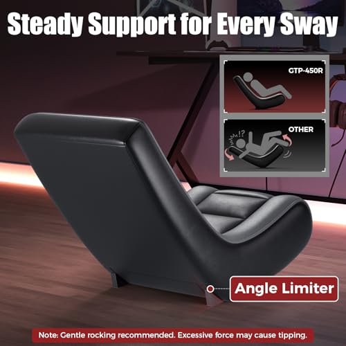 Ergonomic Floor Rocker Gaming Chair – Lightweight Adjustable Game Seat