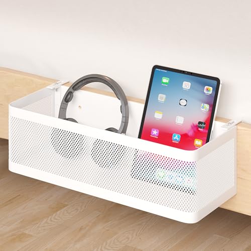 Hanging Bedside Caddy Shelf for Bunk Bed, Dorm Room, and Cubicle Wall