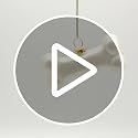 White Dog Bone Glass Christmas Ornament - Handcrafted Holiday Decor, Pet Lover Gift