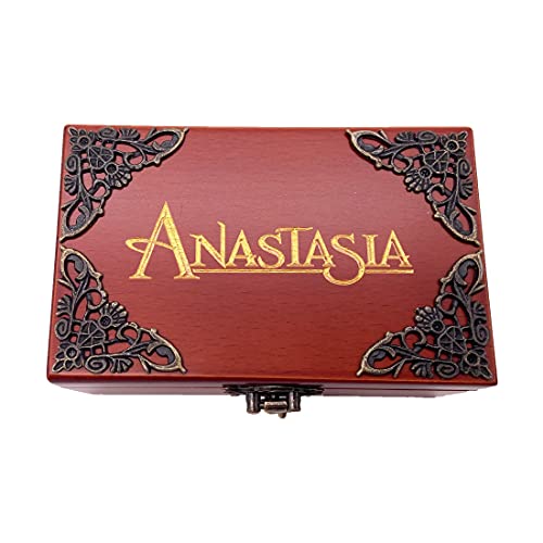 Engraved Wooden Wind-Up Musical Jewelry Box with Mirror - 18 Note Movement
