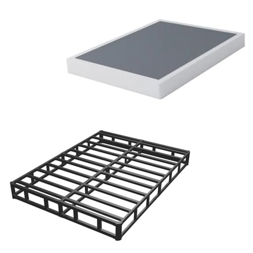 7-Inch King Size Heavy Duty Metal Box Spring with Non-Slip Cover