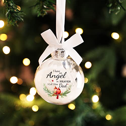Yinder Dad Memorial Christmas Ornaments - Bereavement Sympathy Gift for Loss of Mom