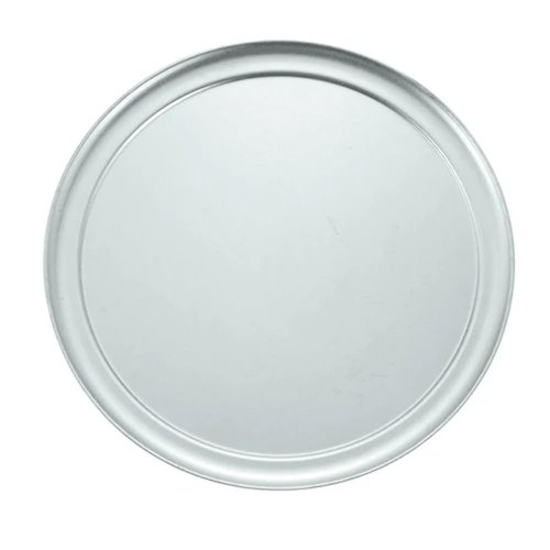 Winco 14" Aluminum Wide-Rim Pizza Pan