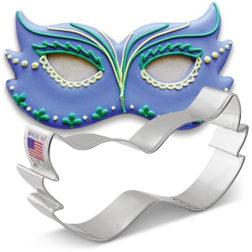 Ann Clark Mask Cookie Cutter, Large 4-1/2" - Made in USA