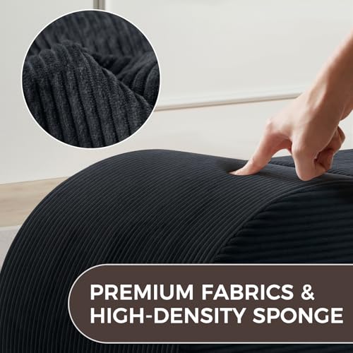 Ergonomic Yoga Chaise Lounge Chair with Headrest and Lumbar Support