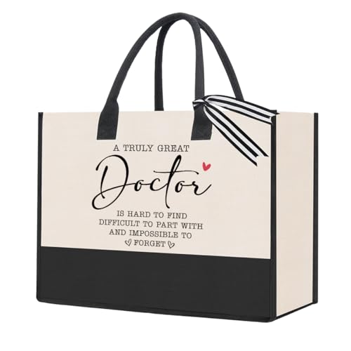 Women Doctor Tote Bag - Appreciation Gift for Healthcare Professionals