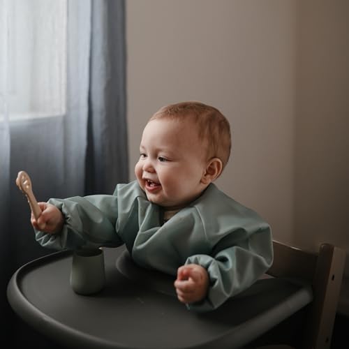 Silicone Baby Training Spoons 2-Pack for Self Feeding