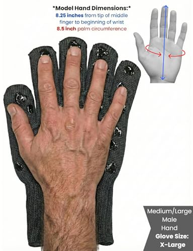Heat Resistant Oven Gloves with Fingers - 932°F Extreme Protection