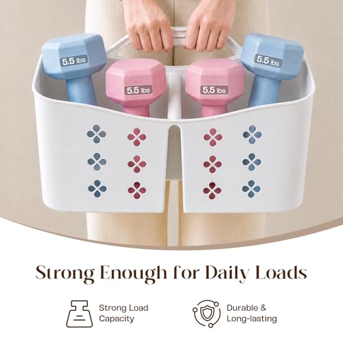 Portable Shower Caddy with Handle Large Capacity Bathroom Storage Tote
