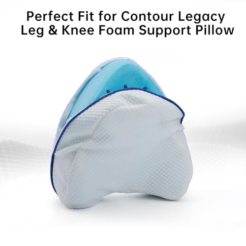 Contour Legacy Knee Pillow Cover - Soft, Washable, Invisible Zipper