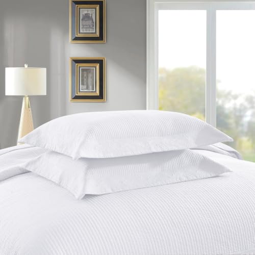 MarCielo 100% Cotton Oversized King Bedspread Quilt Set - 3 Piece